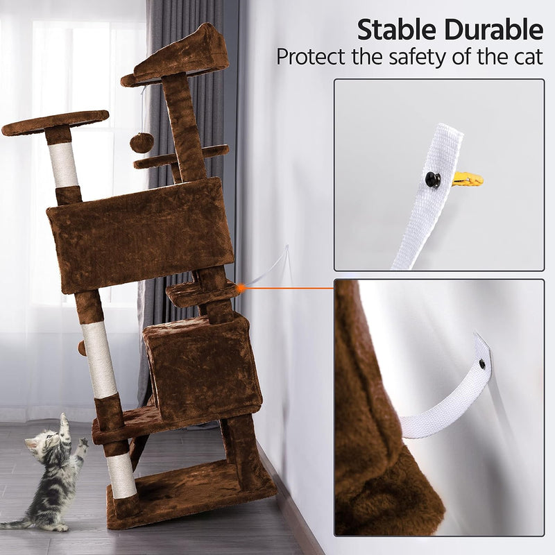 Cat Tree Scratching Post Scratcher Furniture Condo Tower Tree