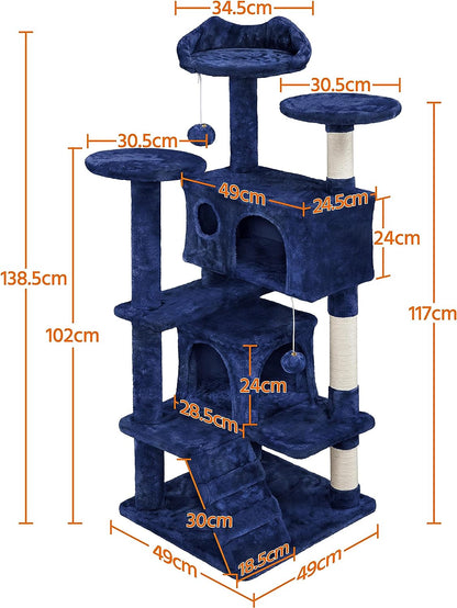 Cat Tree Scratching Post Scratcher Furniture Condo Tower Tree