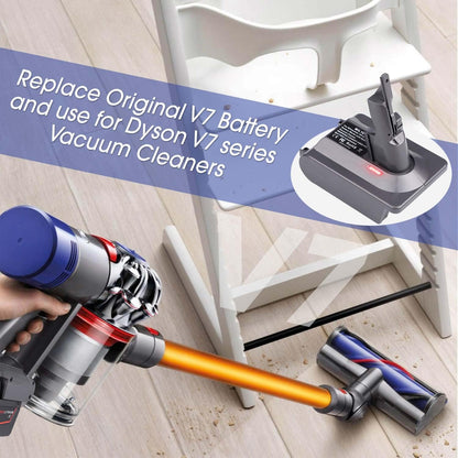 Milwaukee to Dyson Battery V7 / V8 Series Vacuum Cleaner Adapter Converter