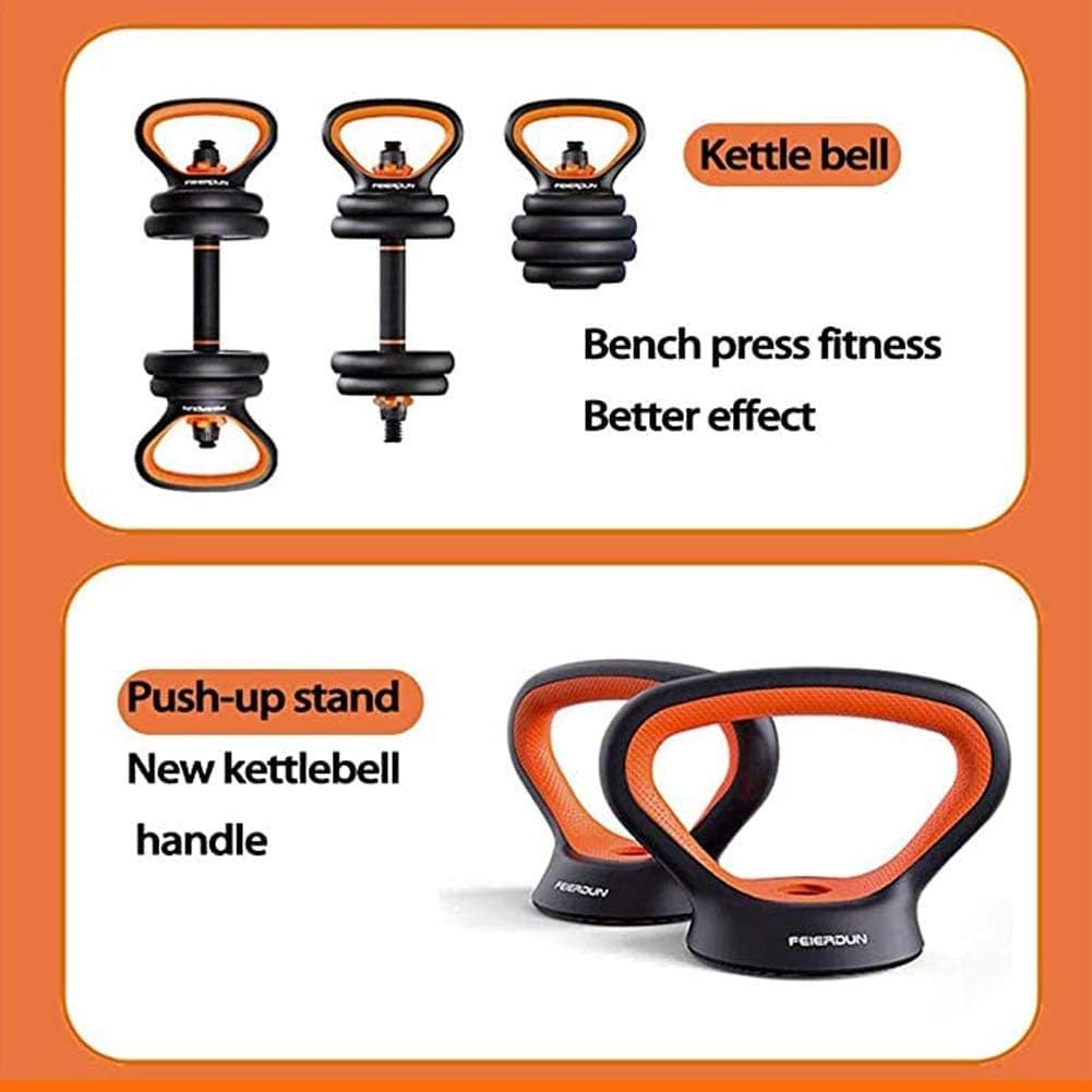 Adjustable dumbbells barbell set 40Kg demonstrating use for leg and arm training