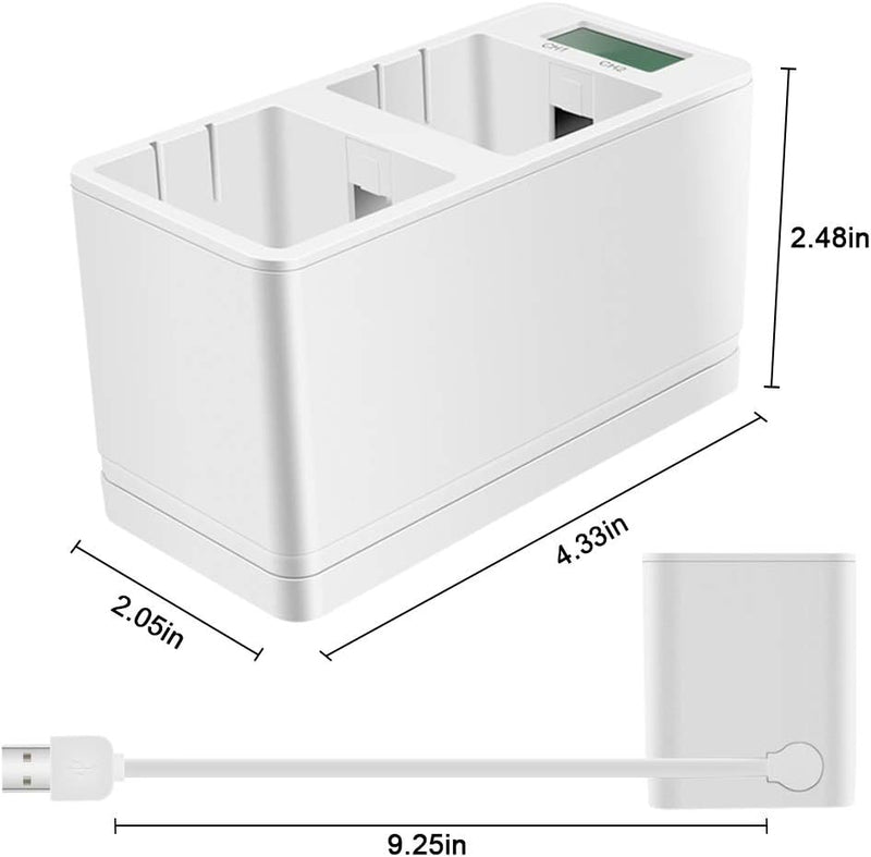 Battery Charger Compatible for Arlo Batteries