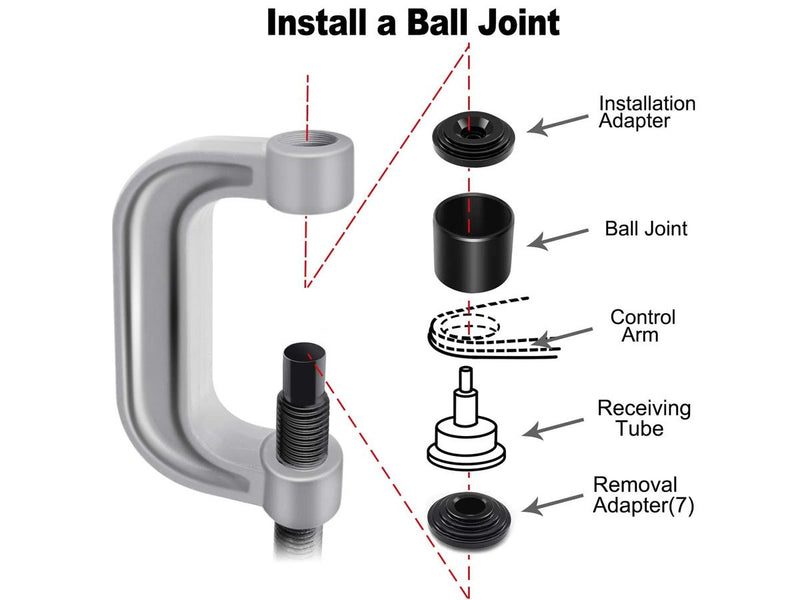 21Pcs Ball Joint Auto Repair Tool