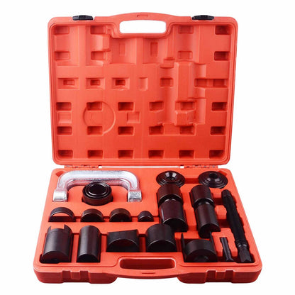 Multi-size adapters for ball joint removal in tool kit