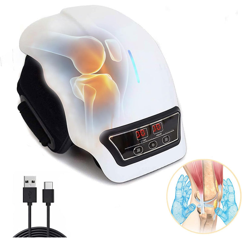 Electric Knee Joint Massager Heated Vibration Massage