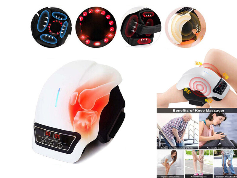 Electric Knee Joint Massager Heated Vibration Massage