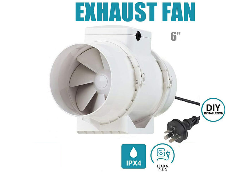 Inline Extractor Fan Exhaust Duct