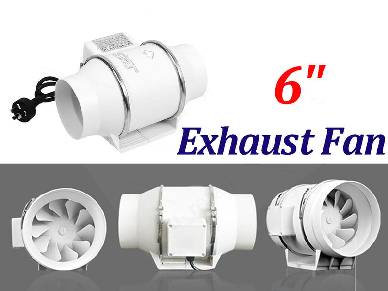 Inline Extractor Fan Exhaust Duct