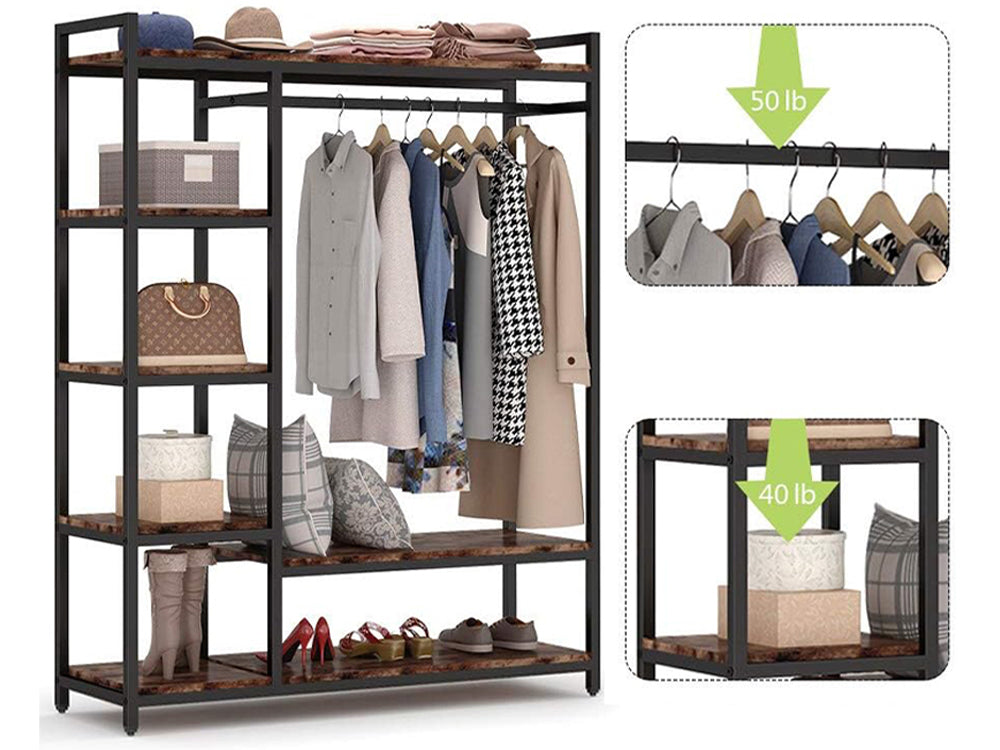 Wardrobe Organizer Clothes Rack