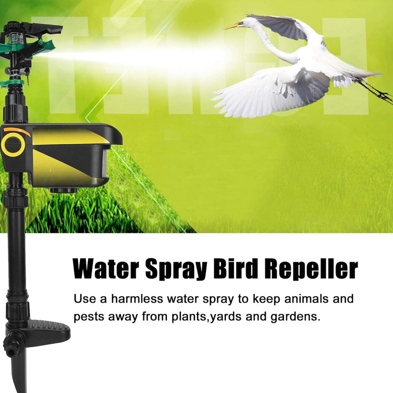 Solar Garden Sprinkler Animal Repellent