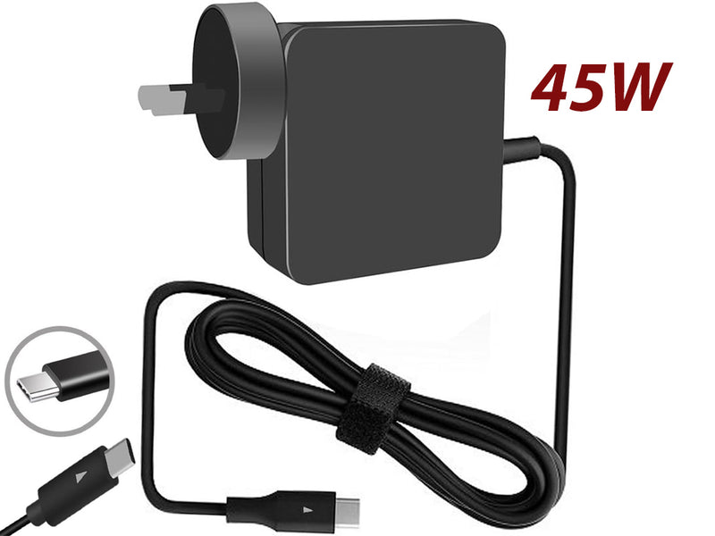 45W AC power adapter charger for Lenovo Chromebook HP