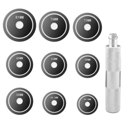 Using bearing race and seal tool set on wheel bearing installation