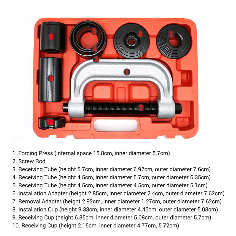 10Pcs Ball Joint Auto Repair Tool