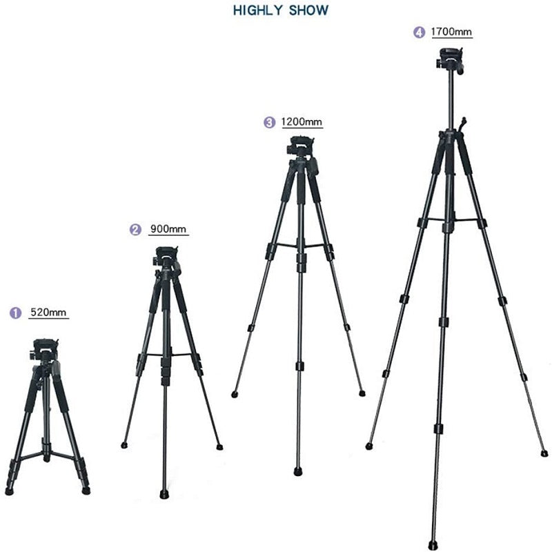 Camera tripod with carry bag used as adjustable monopod in outdoor setting