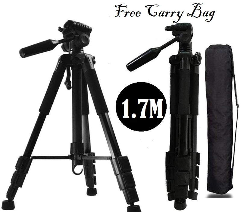 Tripod 1.7m + FREE Carry Bag
