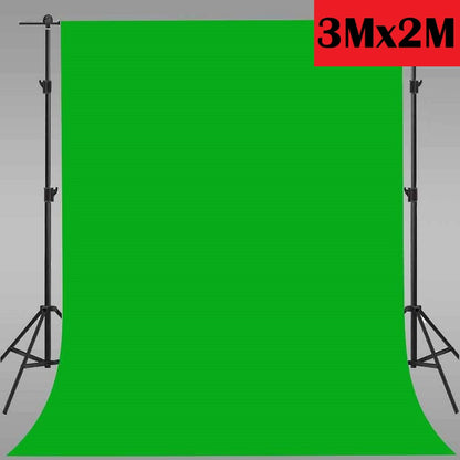 Chromakey Green Screen Backdrop 3mx2m