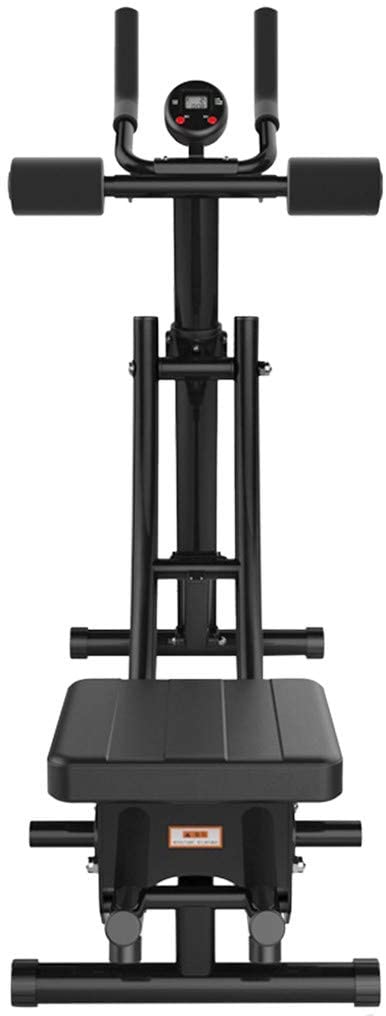Folded abs roller abdominal trainer for easy storage