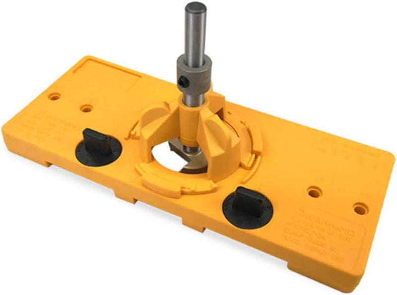 Concealed 35mm Cup Style Hinge Jig Boring Hole Drill Guide with Drill Bit Wood