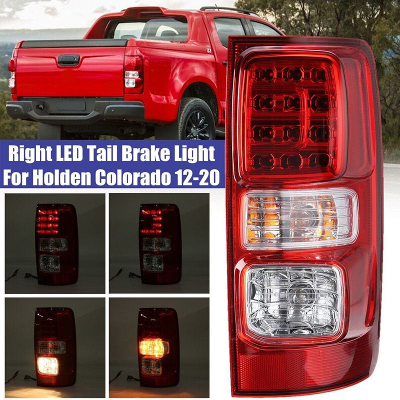 Holden Colorado LED tail light with shockproof design detail