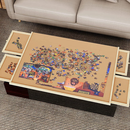 Puzzle Table Craft Board Game Table Jigsaw Game Table