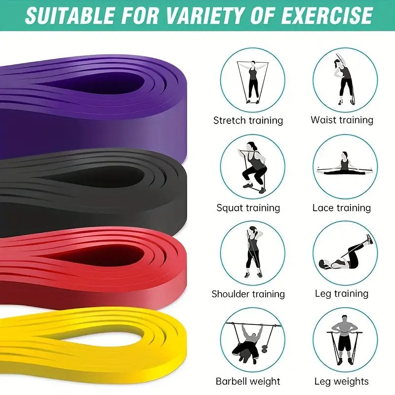 4pcs Resistance Bands Set
