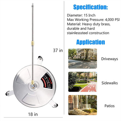 Stainless Steel Surface Cleaner 15 Inch