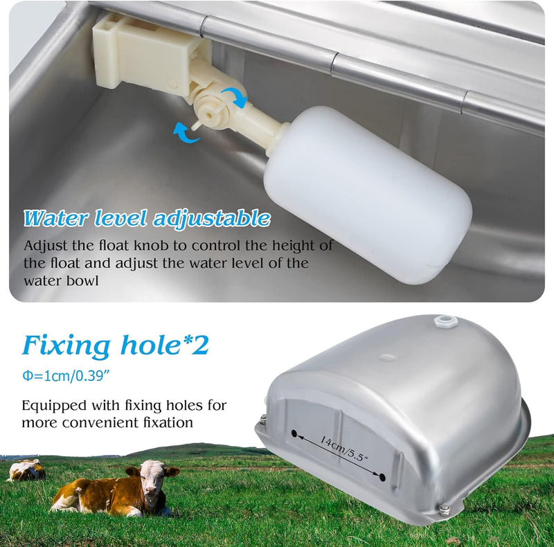 Automatic Drinking Bowl Water Trough for Livestock Cattle Horse Cows