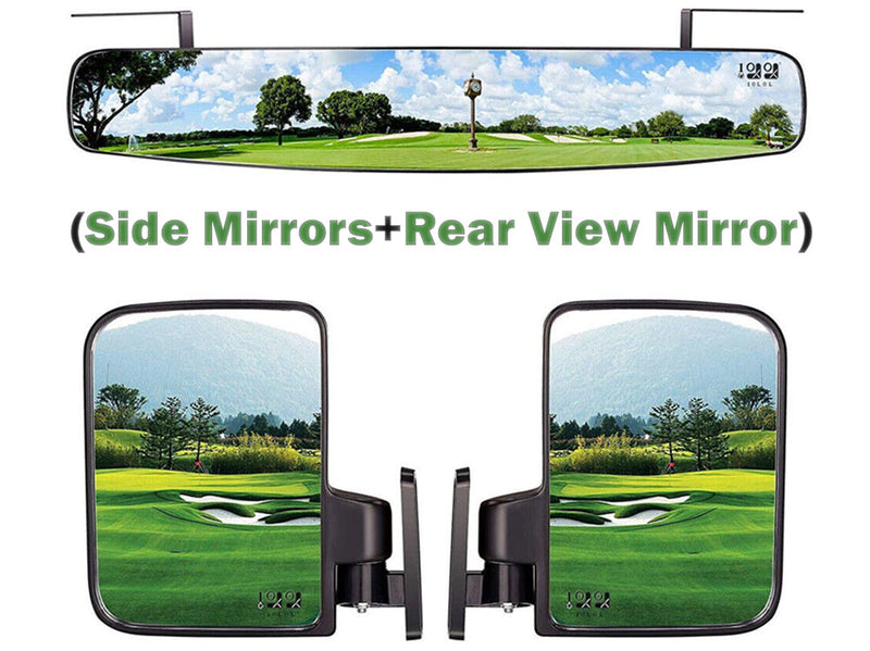 Golf Cart Mirror Set