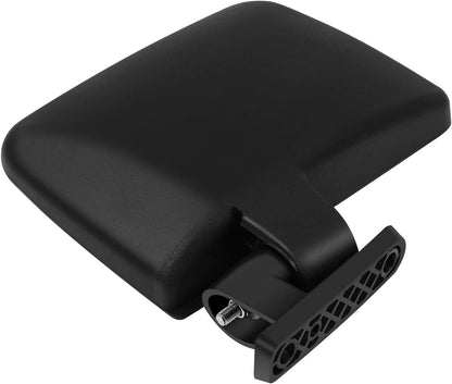 Black golf cart side mirror designed for NZ weather