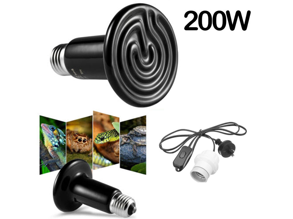 Reptile Heat Lamp 200W