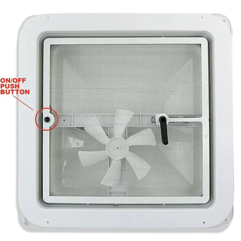 Caravan Roof Vent with Fan RV Shower Hatch