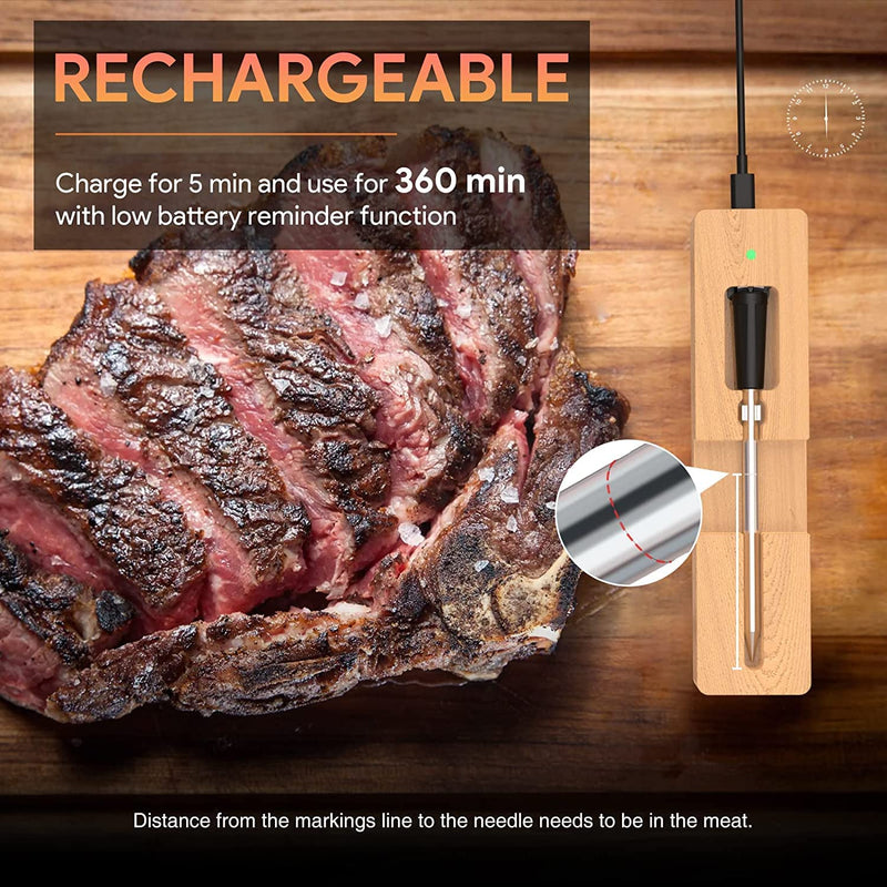 Smart Wireless Meat Thermometer