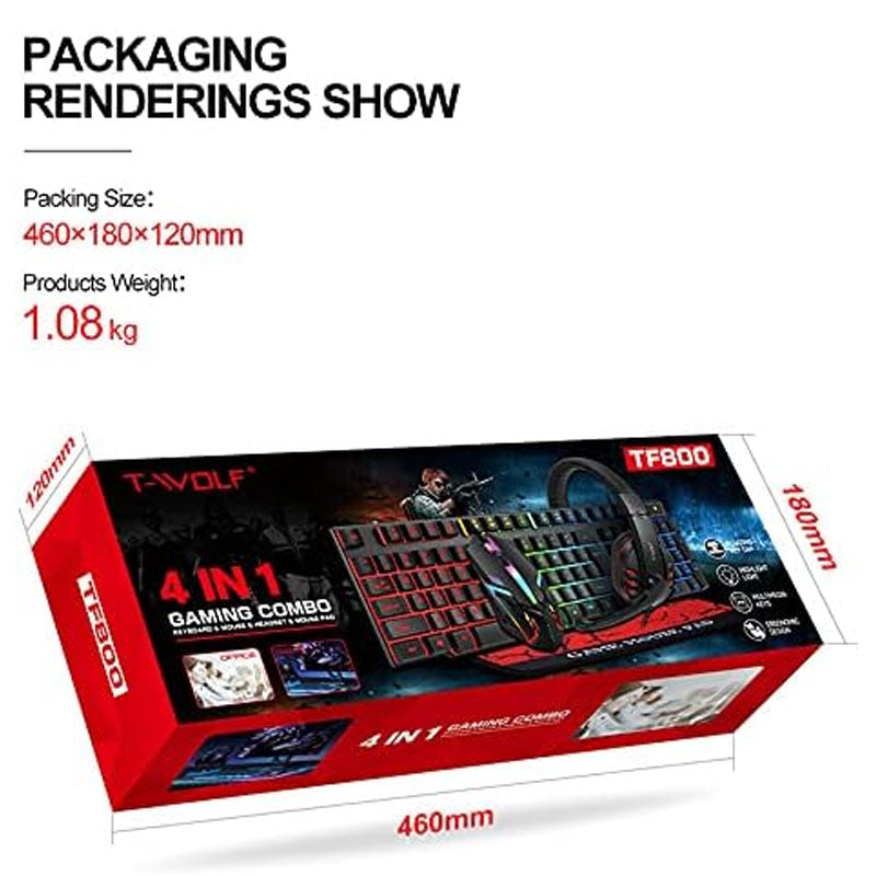 Gaming Keyboard Mouse Set