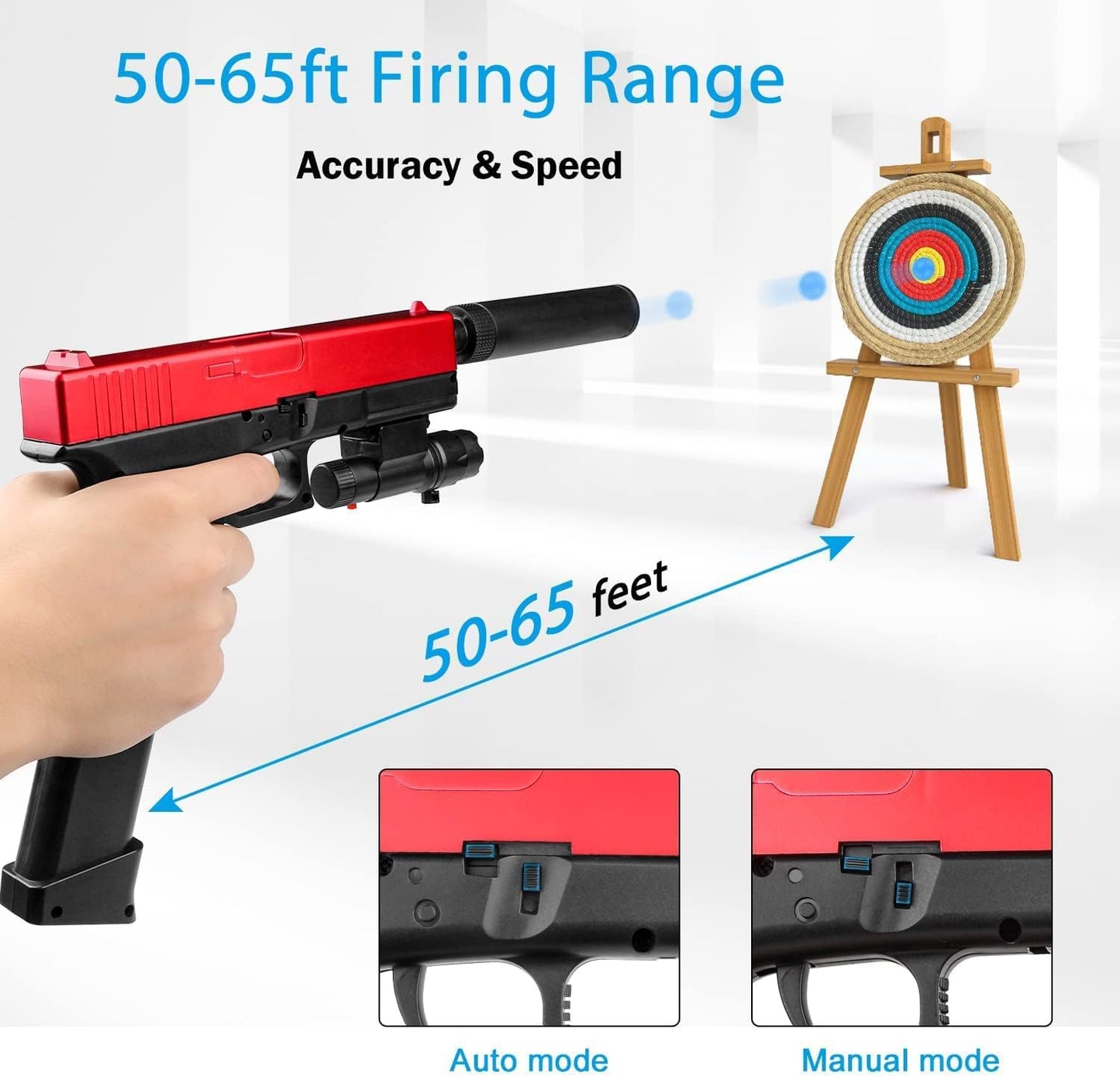 Electric Gel Blaster and Soft Bullet Gun