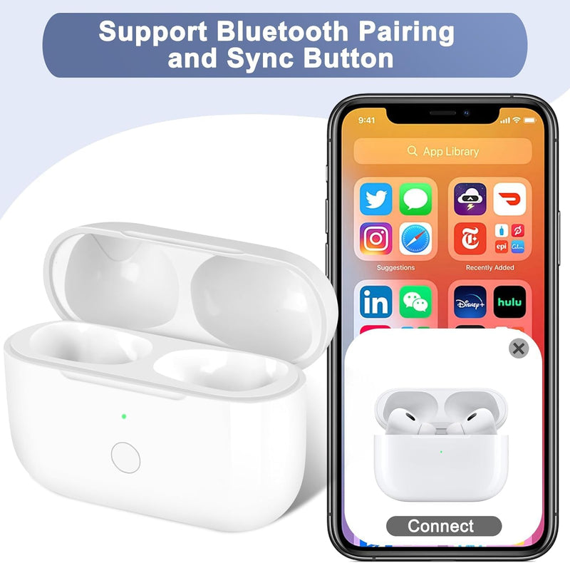 Replacement Wireless Charging Case for AirPods Pro 1 / Pro 2