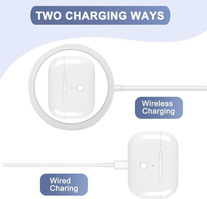 Replacement Wireless Charging Case for AirPods Pro 1 / Pro 2