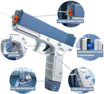 Fully Automatic Water Gun Toy - USB Charged