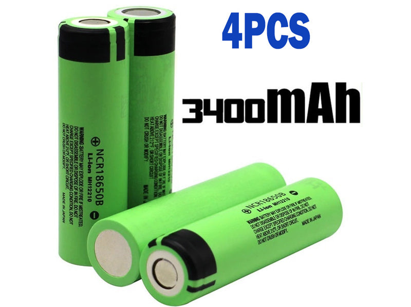 18650 Rechargeable Battery 4pcs