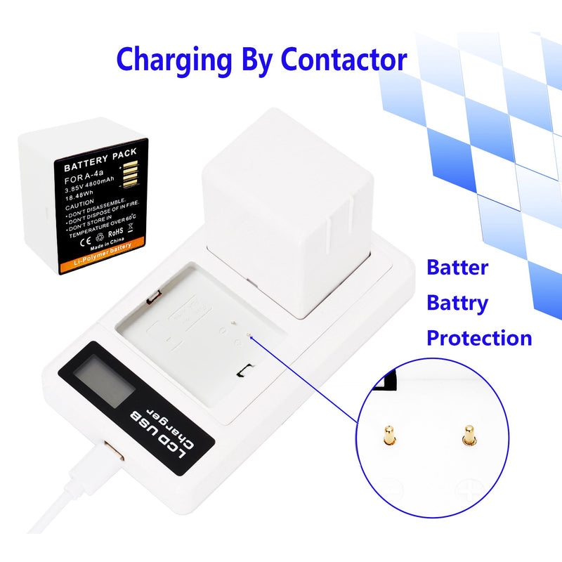 Replacement Arlo Battery Charger for Arlo Pro3 , Pro 4, Ultra, Ultra 2 + 2 Batteries Aftermarket