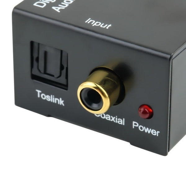 Digital Optical Toslink to RCA Audio Converter