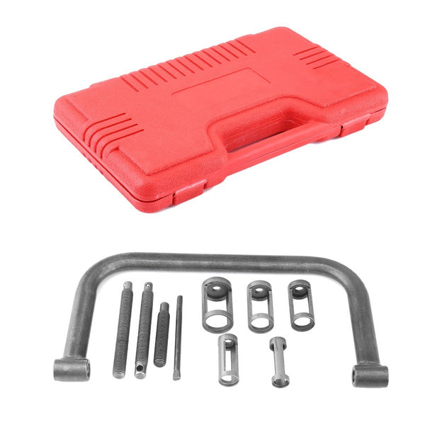 Valve spring compressor tool kit compression bar view