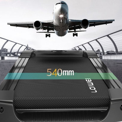 Foldable treadmill folded for compact storage in small space