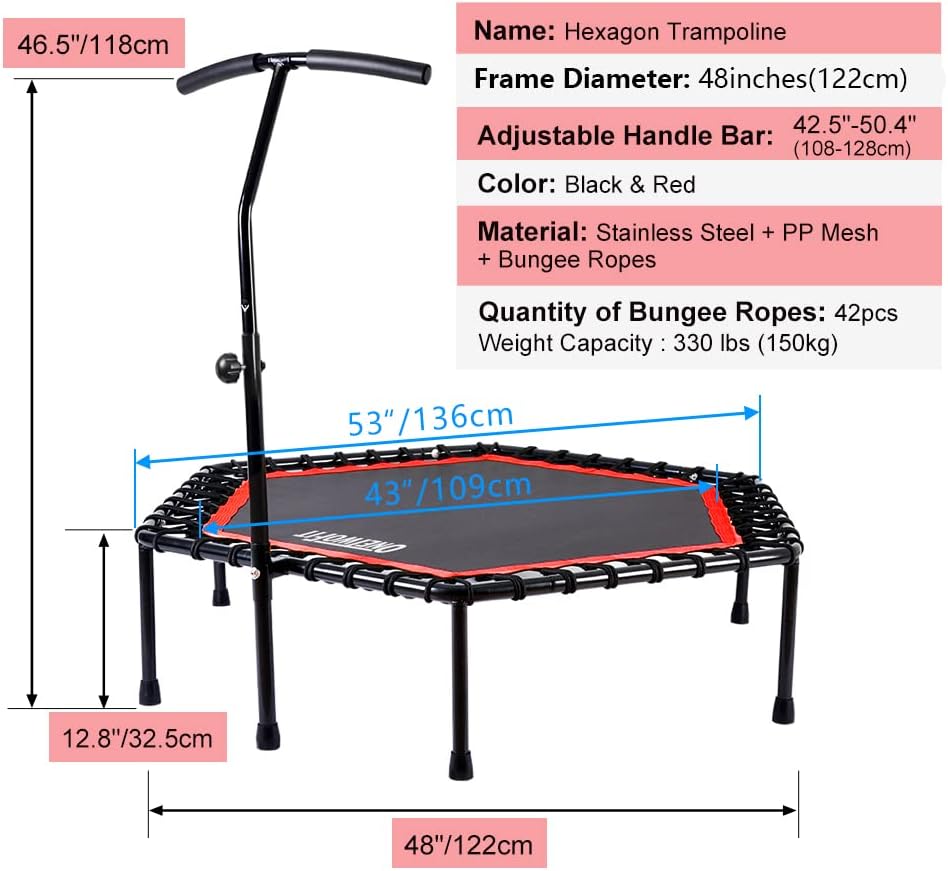 Mini Trampoline Rebounder