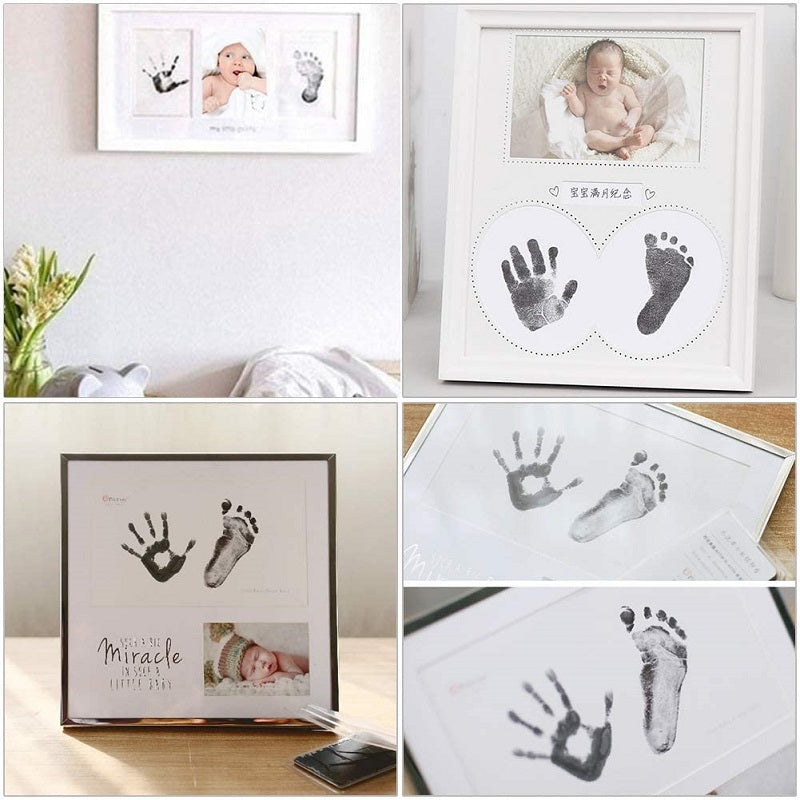 Baby Foot Print Black