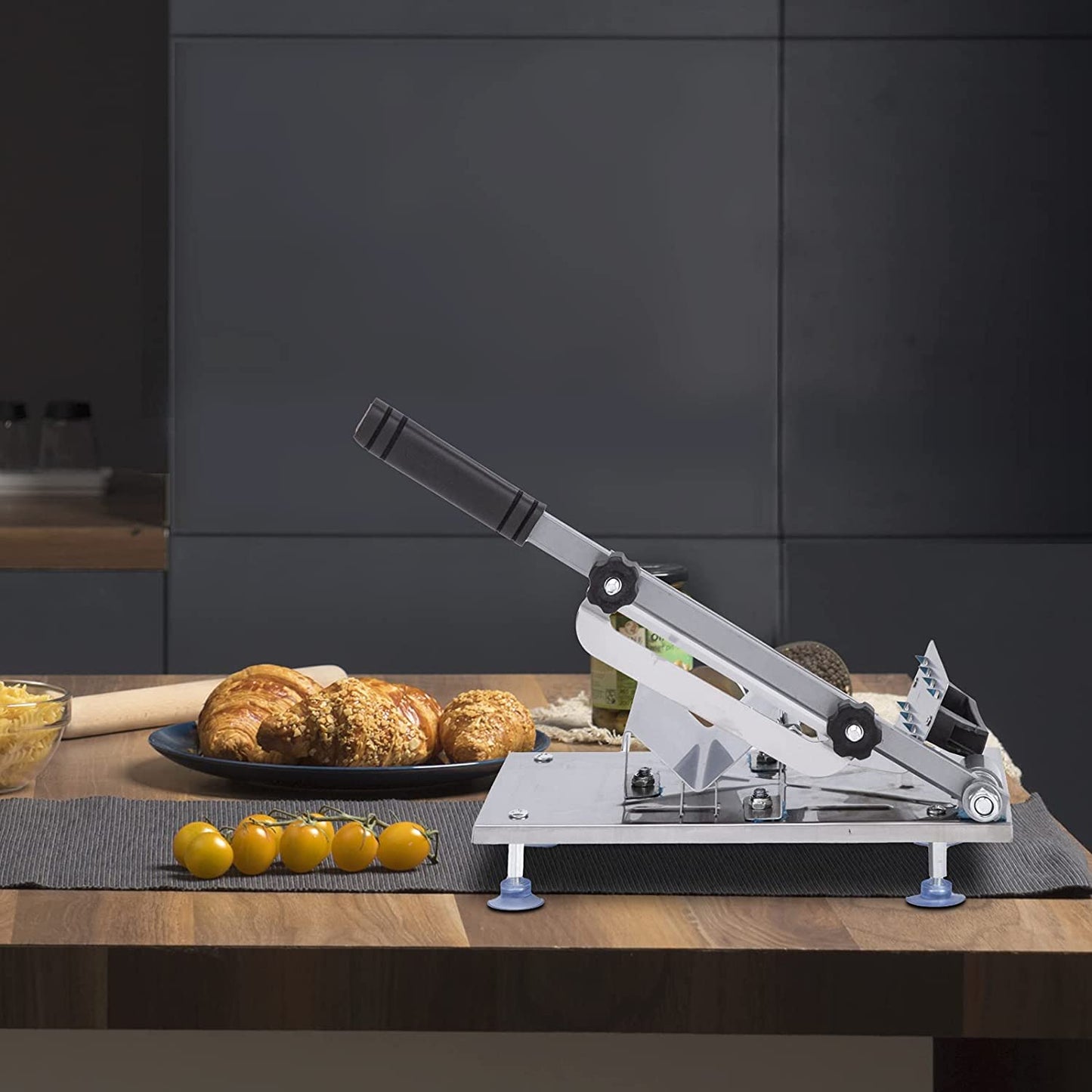 Manual Meat Slicer Stainless Steel