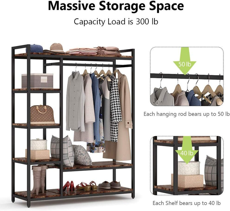 Wardrobe Organizer Clothes Rack