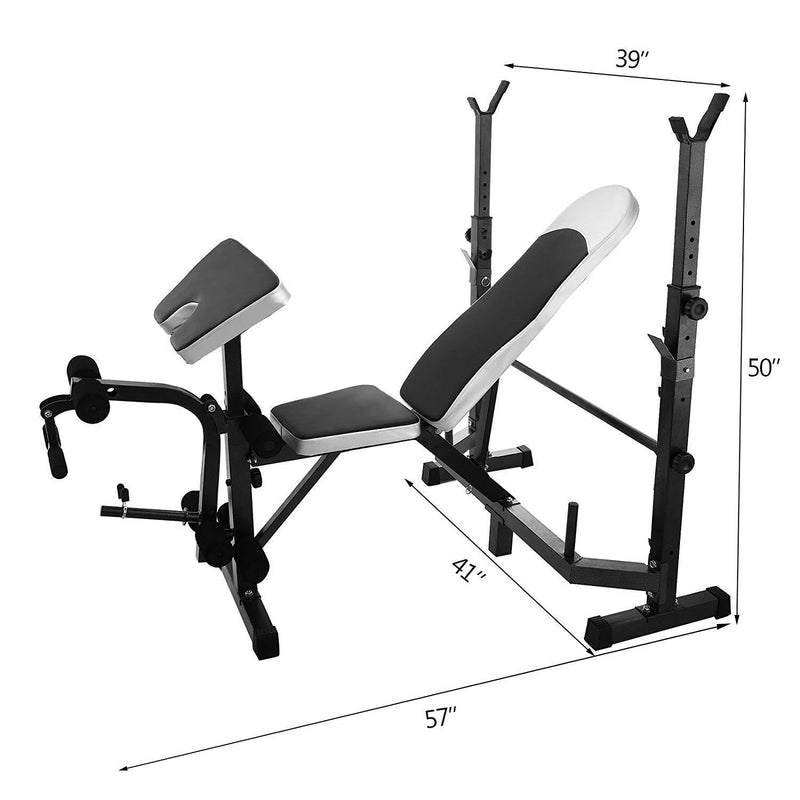 Weight bench multifunction