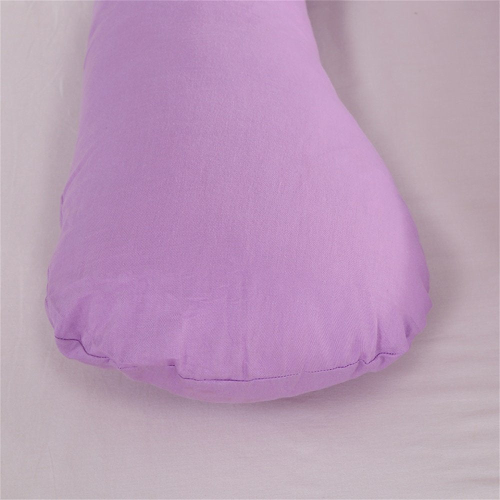 Pregnancy pillow used by woman under 175 cm height