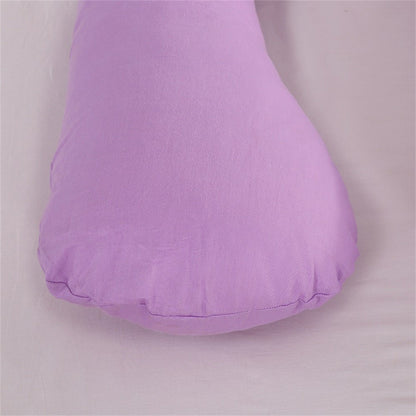 Pregnancy pillow used by woman under 175 cm height