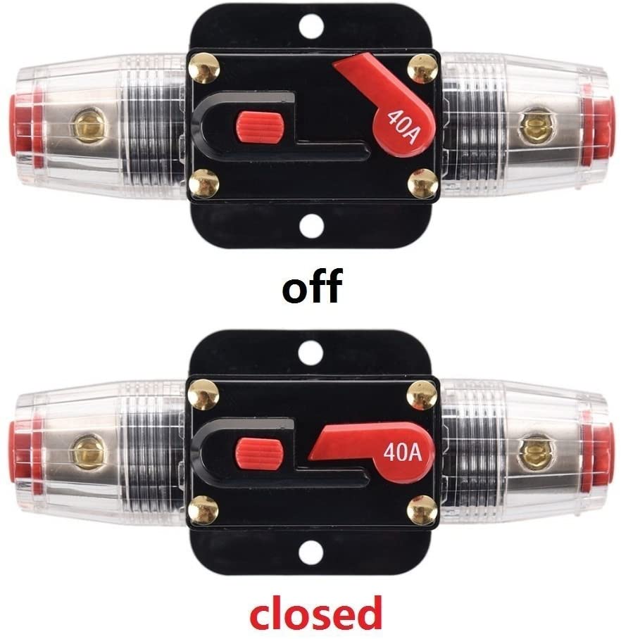 Heavy Duty Inline Breaker Solar Controller 40A