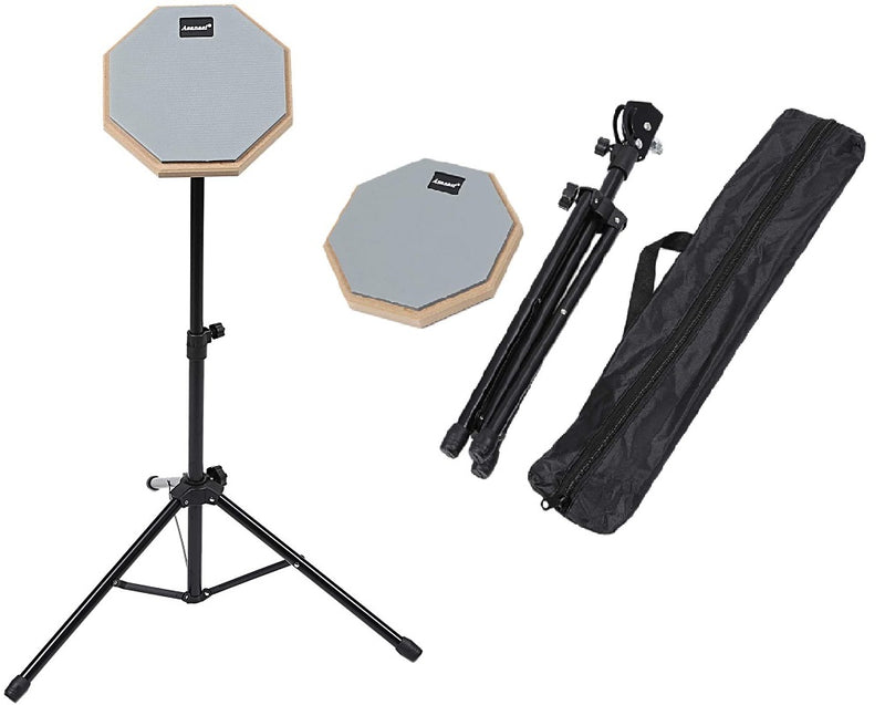 Dumb Drum Practice Drum Pad Kit with Stand